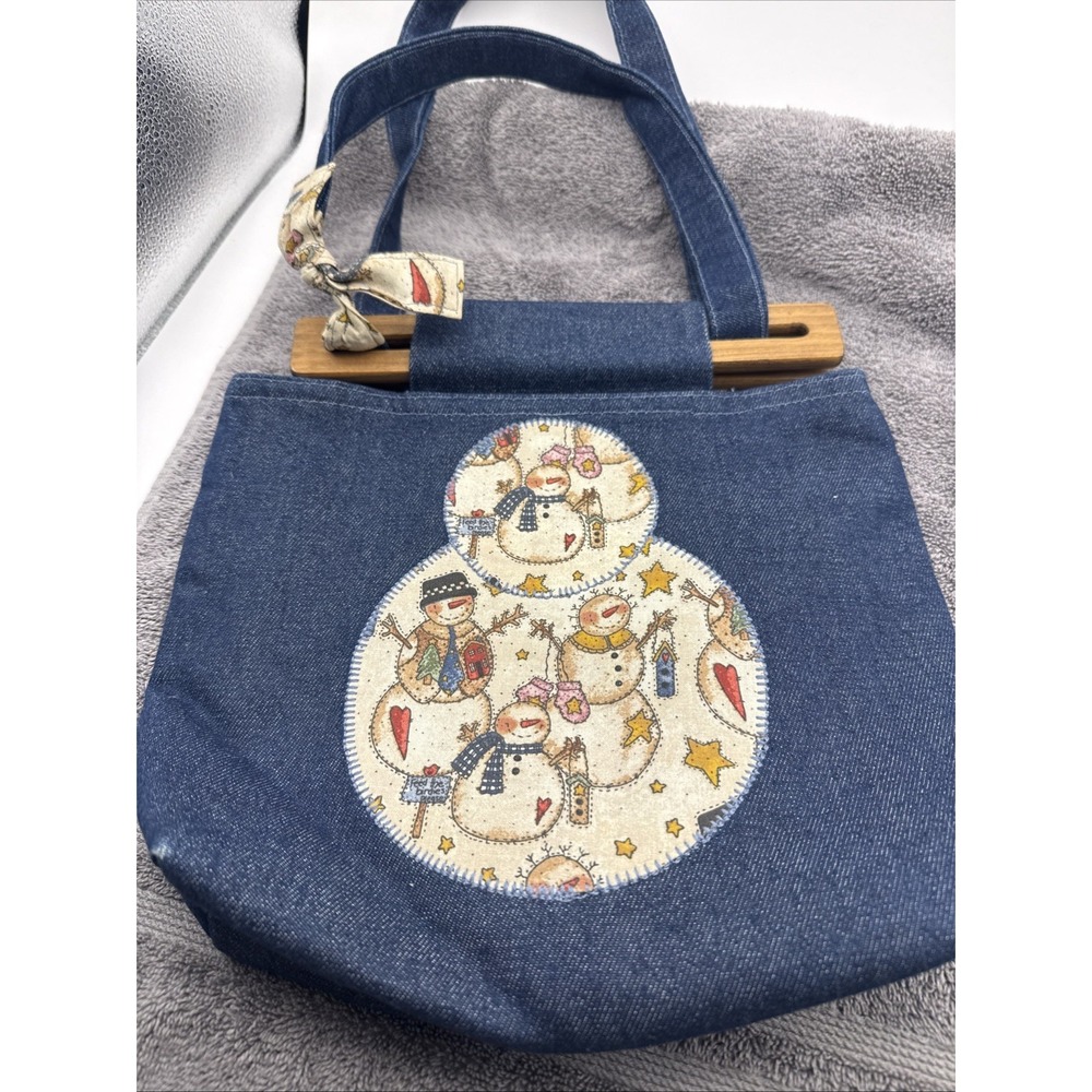 Unique Handmade Snowman Purse Fabulous Purses By Carol